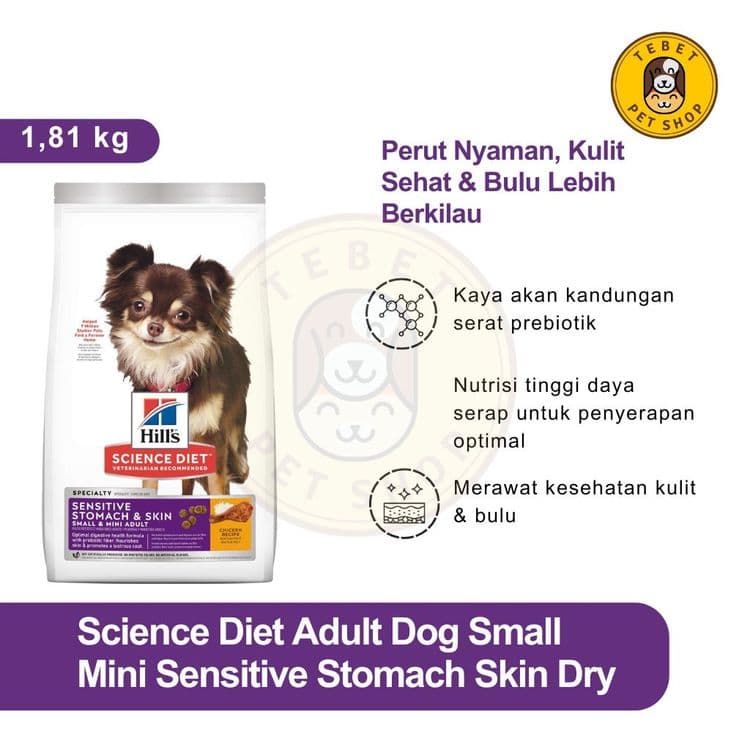 Image of Science Diet Small Mini Sensitive Stomatch and Skin