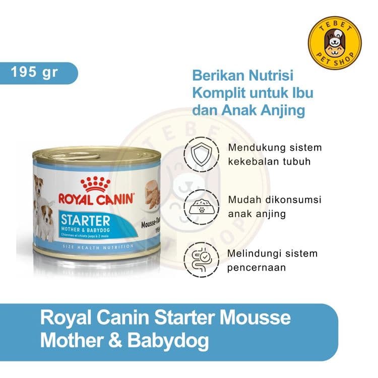 Image of Royal Canin Starter Mousse 195GR - Ulta Soft Mousse for Puppy