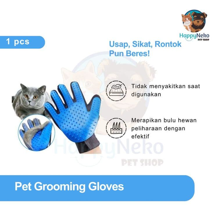 Image of Sarung Tangan Pembersih Bulu Anjing Kucing