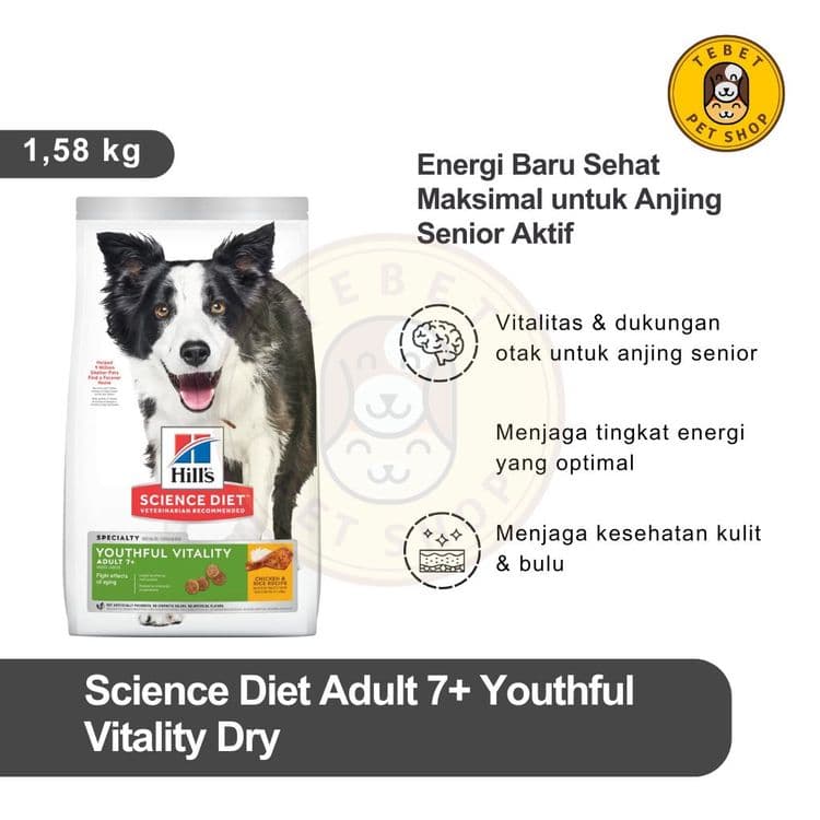 Image of Science Diet 7+ Youthful Vitality Chicken Adult Dog