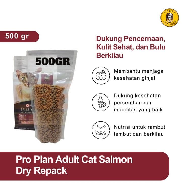 Image of Pro Plan Adult Salmon 500gr Repack