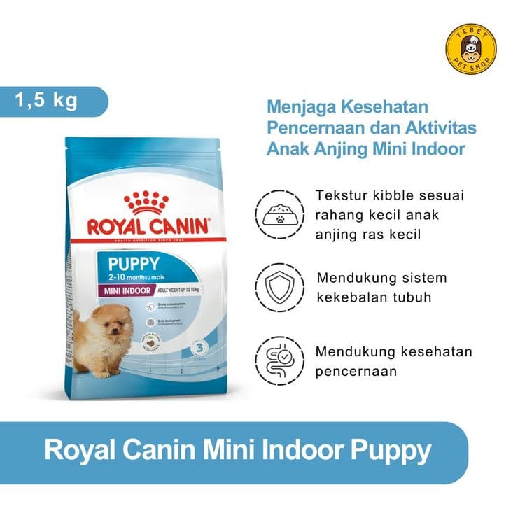 Image of Royal Canin Mini Indoor Puppy 1.5KG