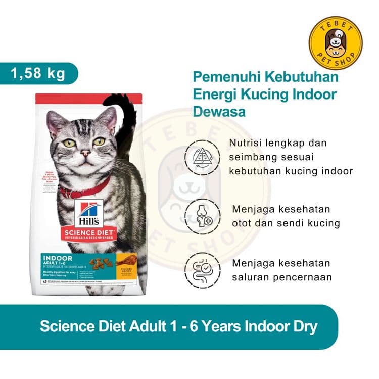 Image of Science Diet Indoor 1-6 Years Adult Cat