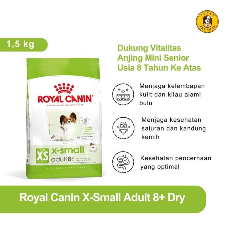 Image of Royal Canin Xtra Small Adult 8 + 1.5kg